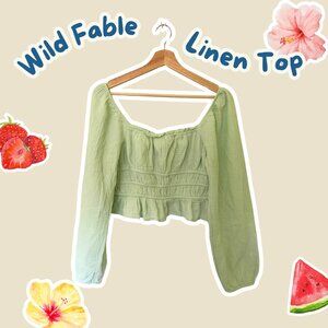Wild Fable Smocked Blouse